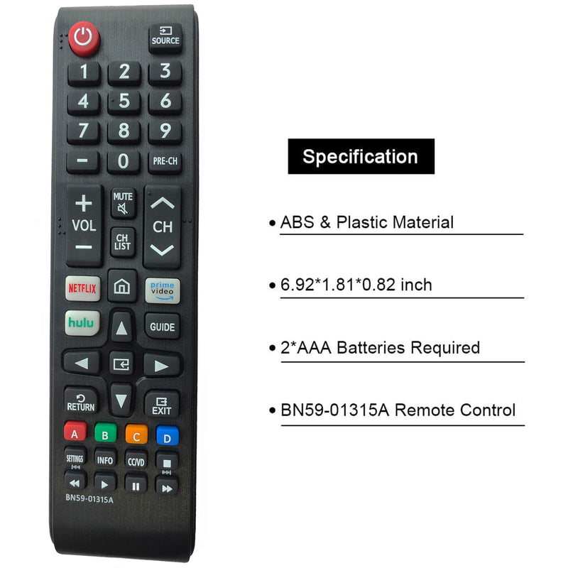  [AUSTRALIA] - Newest Universal Remote Control for All Samsung TV Remote Compatible All Samsung LCD LED HDTV 3D Smart TVs Models