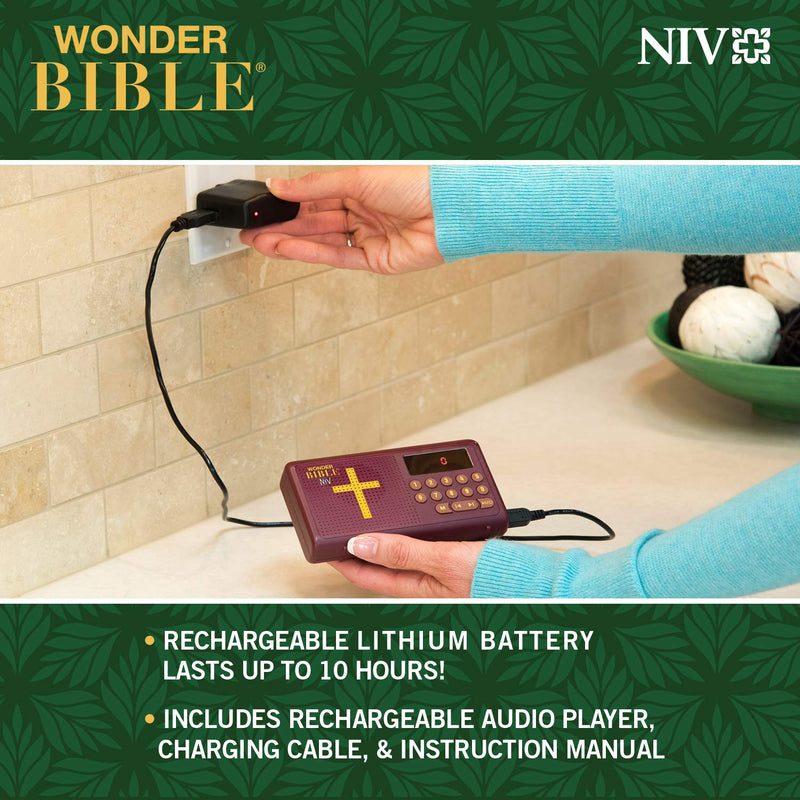  [AUSTRALIA] - Wonder Bible NIV- The Talking Audio Bible Player (New International Version), As Seen on TV