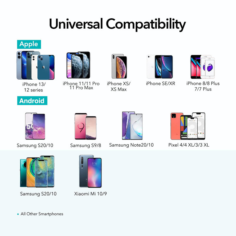  [AUSTRALIA] - ESR Boost Phone Kickstand, Vertical and Horizontal Stand, Adjustable Angle, Compatible with iPhone 13/13 Pro/13 mini/13 Pro Max/12/12 Pro/12 mini/12 Pro Max and More, Black