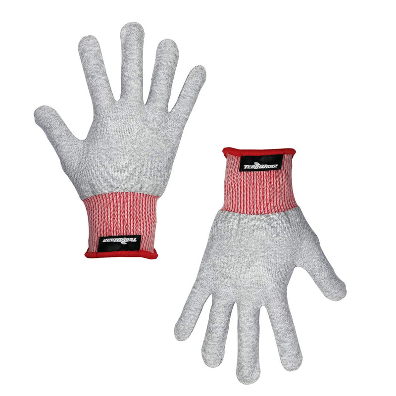  [AUSTRALIA] - TECKWRAP Grey Professional Vinyl Wrap Anti-Static Application Gloves (2 Pairs/Pack)