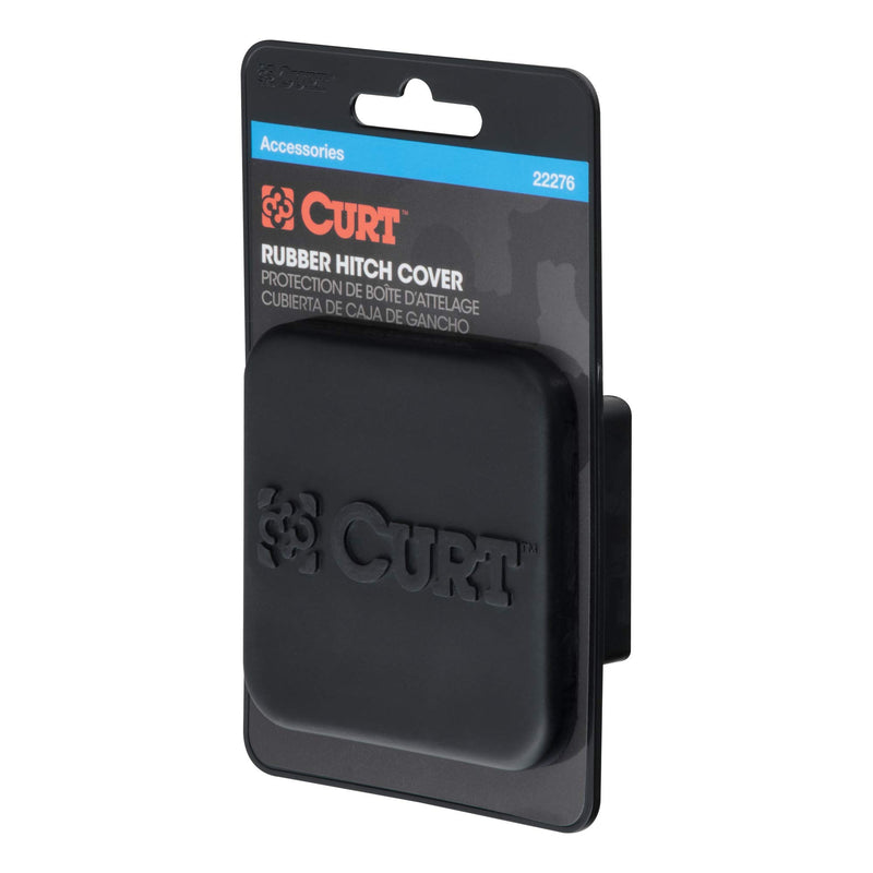  [AUSTRALIA] - CURT 22276 Rubber Trailer Hitch Cover, Fits 2-Inch Receiver