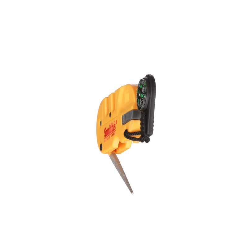 Smith's - S-50364 50364 Pocket Pal X2 Sharpener & Outdoors Tool Yellow - LeoForward Australia