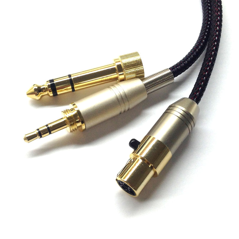  [AUSTRALIA] - NewFantasia Replacement Audio Upgrade Cable Compatible with beyerdynamic DT 1990 Pro, DT 1770 Pro Headphone and Compatible with AKG K371, K175, K275, K245, K182, K7XX Headphone 1.6meters/5feet