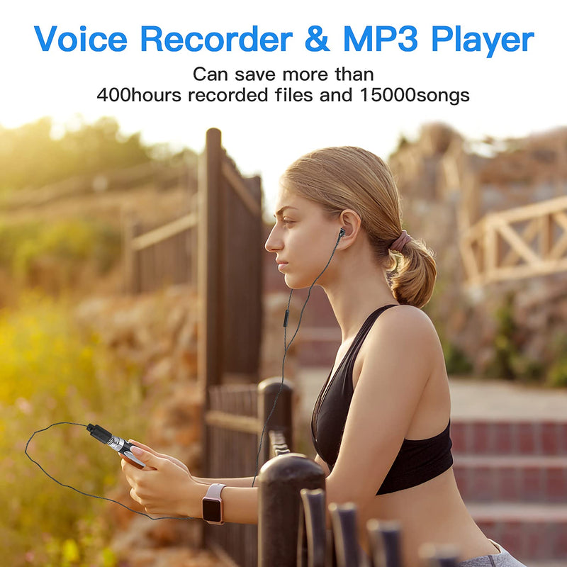  [AUSTRALIA] - 32GB Digital Voice Recorder Device Voice Activated Recorder- Mini Audio Recording Device Audio Recorder for Lectures Meetings Classes, Portable USB MP3 Playback 32GB