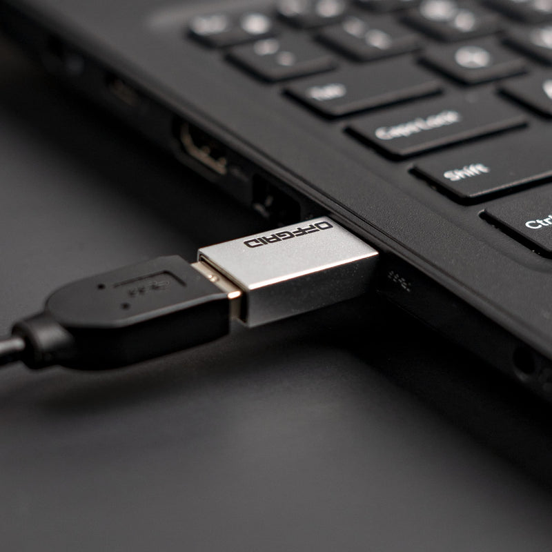  [AUSTRALIA] - OffGrid by EDEC USB Data Blocker for Cell Phone, Tablet, and Laptop, Block Unwanted Data Transfer, Protect Against Juice Jacking, Safely Charge iPhone, Android Devices 1-pack