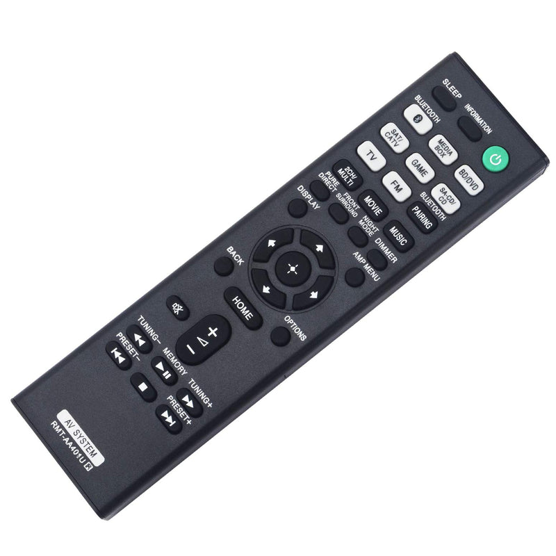 RMT-AA401U Replacement Remote Control fit for Sony AV Receiver System STR-DH590 STR-DH790 STR-DH190 STRDH590 STRDH790 STRDH190 - LeoForward Australia