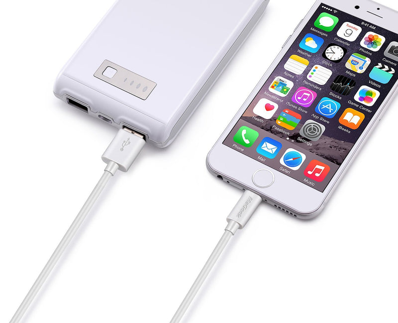  [AUSTRALIA] - MaGeek iPhone Charger 10 ft, 2-Pack (10 feet) Apple MFi Certified Lightning to USB Cable Charge Cord for iPhone 13/12/11/Pro/SE/XS/XS Max/XR/X/8 Plus/7/6S Plus,iPad Pro Air (White) 2pcs_10ft_White