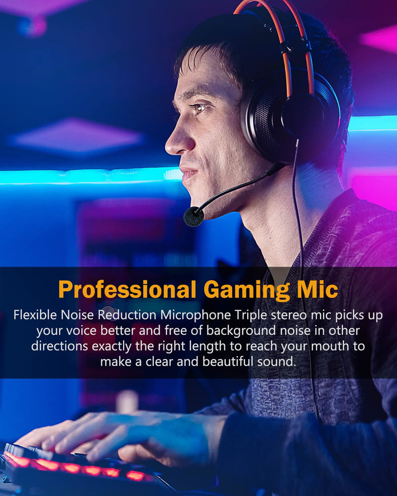  [AUSTRALIA] - Replacement Game Mic Compatible for Logitech G PRO - AKKE 3.5mm Jack Detachable Microphone Boom Noise Cancelling for Logitech G PRO,Logitech G PRO X Gaming Headsets