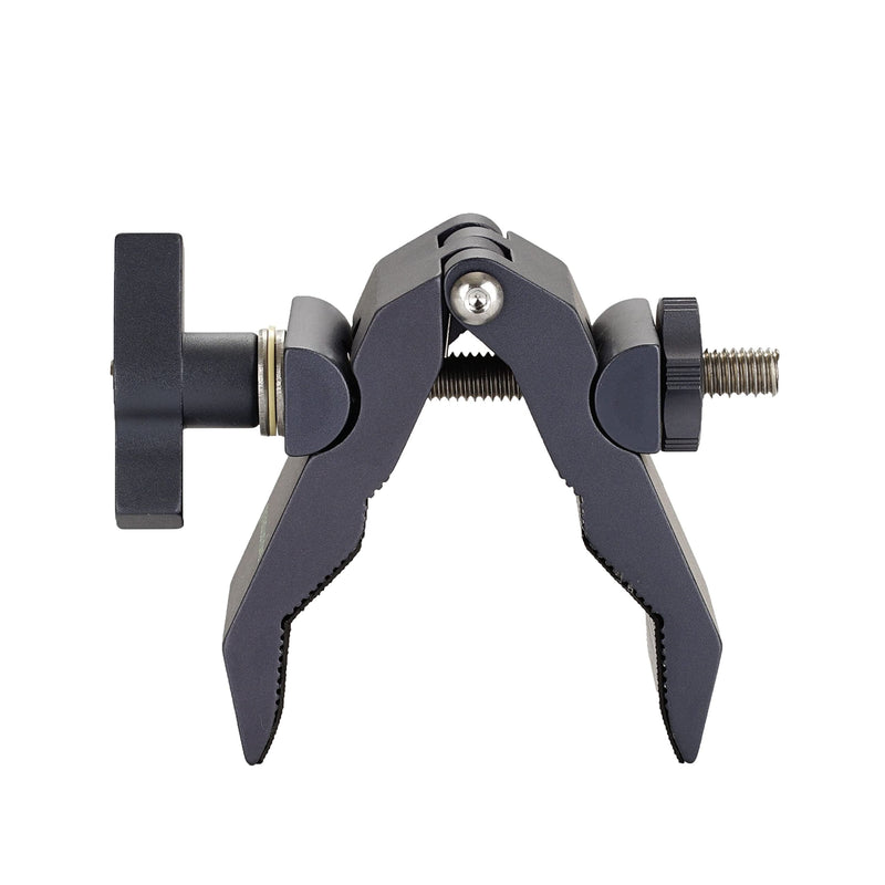  [AUSTRALIA] - 9.Solutions Python Clamp with 3/8" Male Thread, Adapted for Use with Many Different Accessories Used in Photo, Video, Stage, and Visual Merchandising, Max Load: 44lbs, 9.VP5081E