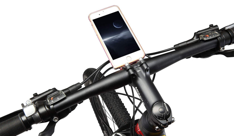  [AUSTRALIA] - Dymoece Universal Phone Adhesive Adapter comptiable with Garmin Edge Bicycle Mount Black-2pcs