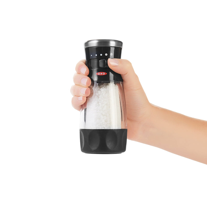  [AUSTRALIA] - OXO Salt Grinder, Clear Black