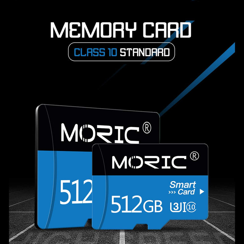  [AUSTRALIA] - 512GB Micro SD Card with Adapter Class 10 Fast Speed Memory Card for Camera,Smartphone,Computer,Dash Came,Tablet,Drone