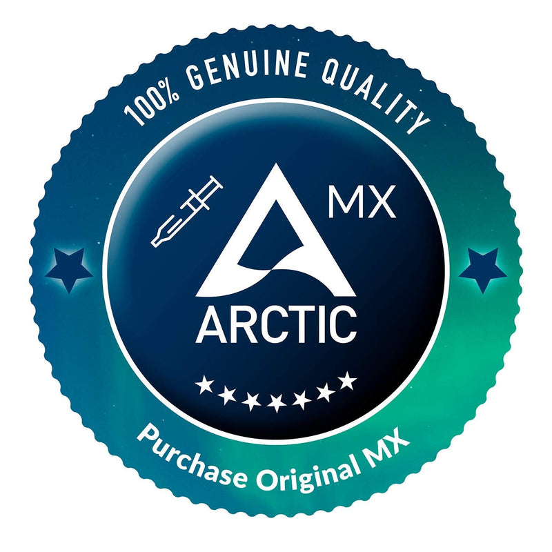  [AUSTRALIA] - ARCTIC MX-4 (incl. Spatula, 4 g) - Premium Performance Thermal Paste for all processors (CPU, GPU - PC, PS4, XBOX), very high thermal conductivity, long durability, safe application, non-conductive