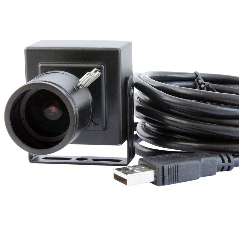  [AUSTRALIA] - ELP 2.8-12mm Lens Varifocal Mini Box USB Camera 1.3megapixel for Linux Android Windows System