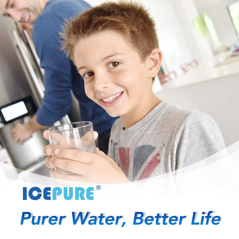 ICEPURE DA29-00020B Refrigerator Water Filter Replacement for Samsung DA29-00020B, DA29-00020A, HAF-CIN,RF263BEAESR, RF28HFEDBSR, RF261BEAESR, RF28JBEDBSG, DA97-08006A 1 pack - LeoForward Australia