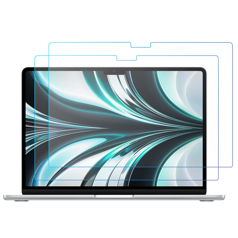  [AUSTRALIA] - ProCase Screen Protector Compatible with MacBook Air 13.6 Inch 2022 Released Model A2681, Tempered Glass Film Guard for MacBook Air 13.6 2022 A2681 with M2 Chip & Touch ID