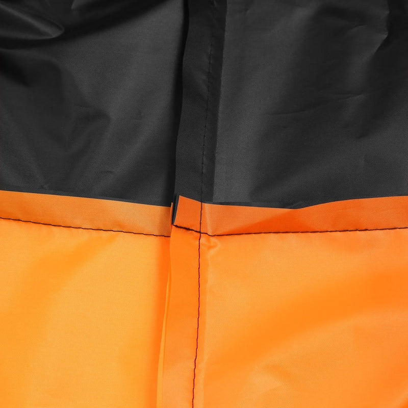  [AUSTRALIA] - uxcell XXL 180T Rain Dust Protector Black+Orange Scooter Motorcycle Cover 104" for Honda Victory Kawasaki Yamaha Suzuki Harley Davidson