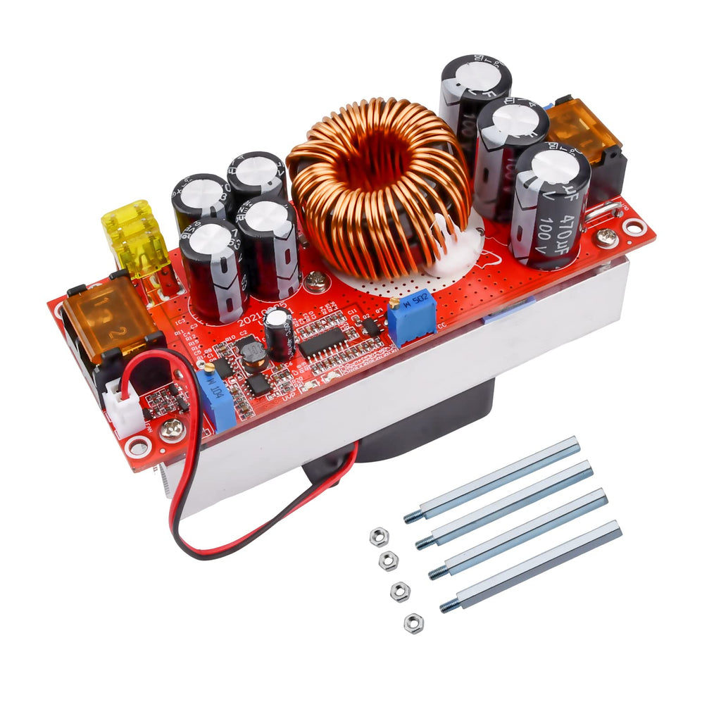 [AUSTRALIA] - Aideepen 1800W 40A DC-DC Boost Converter, step-up converter constant power supply module 10-60V to 12V-90V
