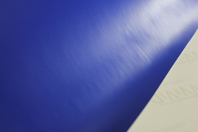  [AUSTRALIA] - Matte Dark Blue Car Wrap Vinyl Roll with Air Release 3mil-VViViD8 (1ft x 5ft) 1ft x 5ft