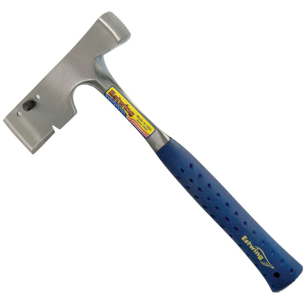  [AUSTRALIA] - Estwing - E3-LS E3-K Light Weight Shinglers Hatchet, Milled Face And Blue Grip, Silver metallic, 29 oz (Ounces) 29 oz (Ounces)