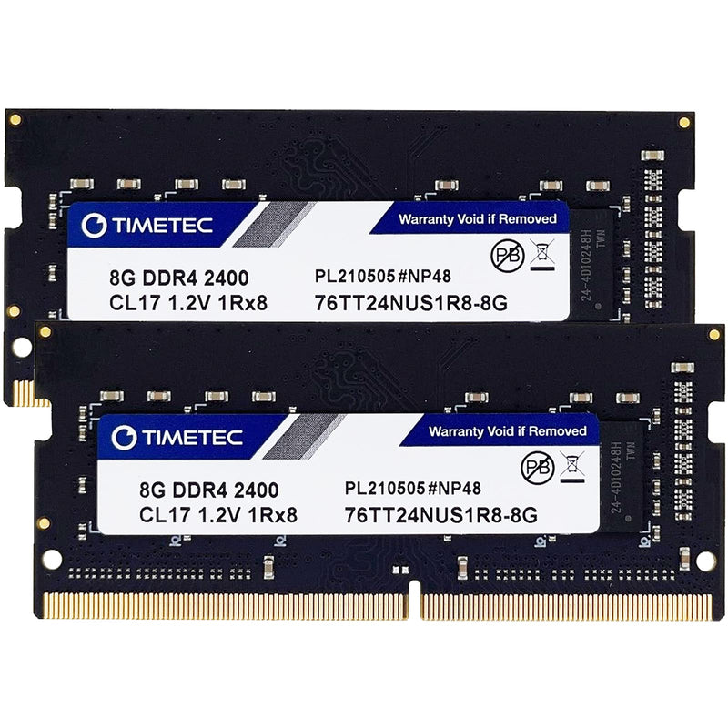  [AUSTRALIA] - Timetec 16GB KIT(2x8GB) DDR4 2400MHz PC4-19200 Non-ECC Unbuffered 1.2V CL17 1Rx8 Single Rank 260 Pin SODIMM Laptop Notebook PC Computer Memory RAM Module Upgrade (16GB KIT(2x8GB)) 16GB KIT(2x8GB)