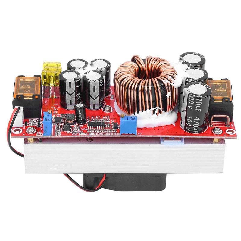  [AUSTRALIA] - Robot 1500W 30A DC to DC Voltage Step Up Boost Converter Board Module 10 to 60V to 12 to 90V DC CV Power Supply with Fan