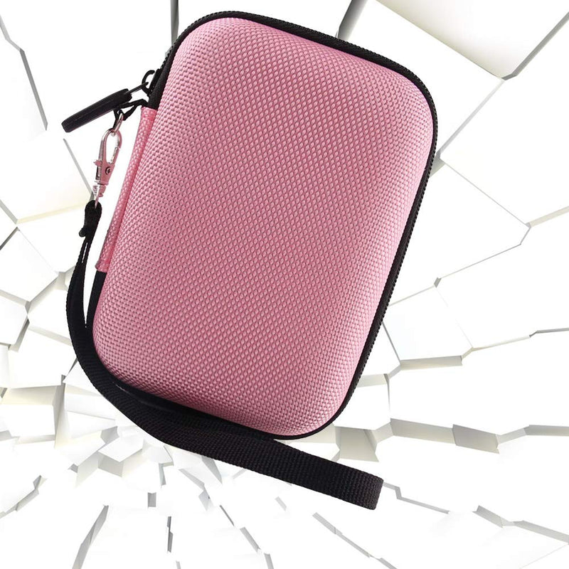  [AUSTRALIA] - Hard EVA Travel Case for Canon Ivy Mobile Mini Photo Printer by WERJIA (Pink) Pink