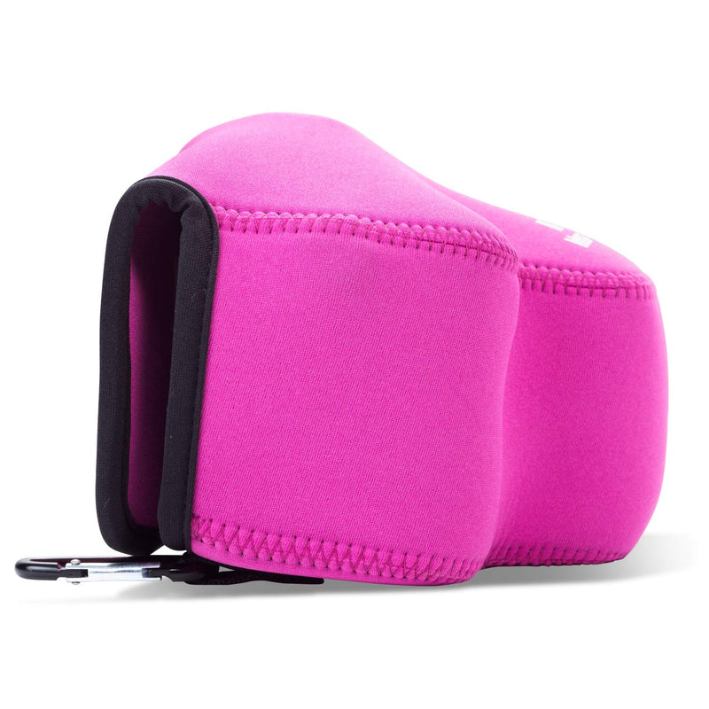  [AUSTRALIA] - MegaGear MG1950 Ultra Light Neoprene Camera Case Compatible with Nikon Z5 - Pink