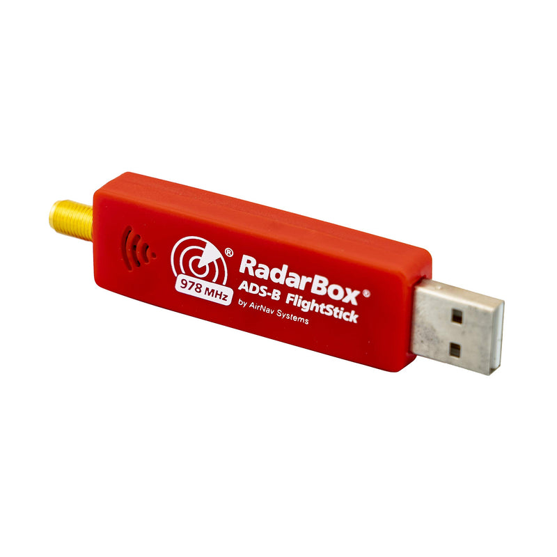 AirNav RadarBox FlightStick UAT - 978 MHz USB Receiver with Integrated Filter, Amplifier and ESD Protection - LeoForward Australia
