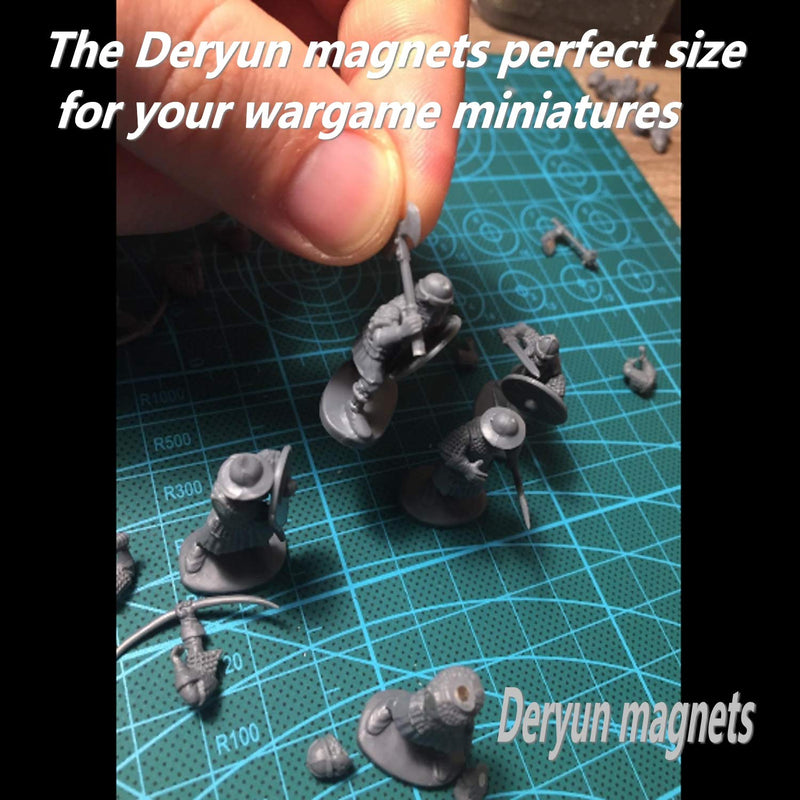 Deryun 300pcs Magnet,Mini Magnet Small Magnets Tiny Magnets for Crafts Art&craft Magnets, Mini Magnets for Card Making,for Craft Projects,for Model Making (disc:3-2) 302 - LeoForward Australia