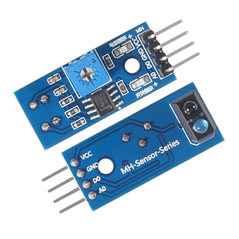  [AUSTRALIA] - Pack of 12 TCRT5000 Reflective IR Photoelectric Sensor Module Compatible with Arduino and Raspberry Pi