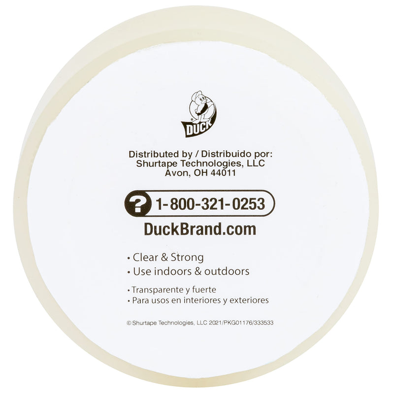  [AUSTRALIA] - Duck Brand All Weather Indoor/Outdoor Repair Tape, Clear, 1.88-Inch x 100-Feet, Single Roll, 281230