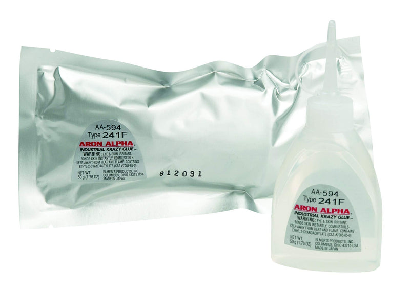  [AUSTRALIA] - Aron Alpha Industrial Krazy Glue-AA900 Aron Alpha 414TXZ (6,000 cps) High Heat (250 F) and Impact Resistant Instant Adhesive 50 g (1.76 oz) Bottle,clear