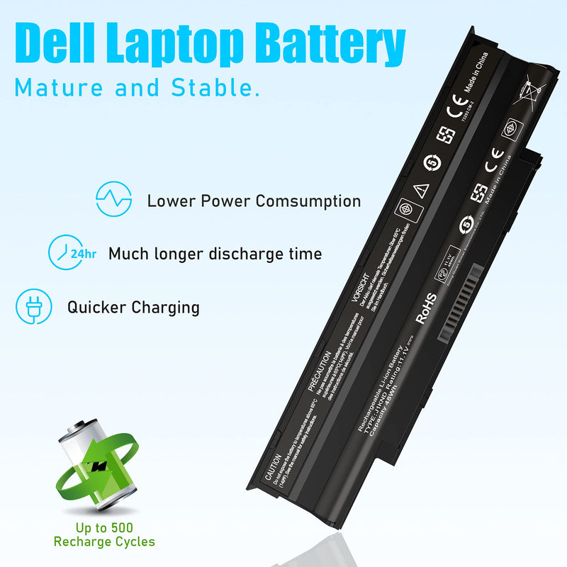  [AUSTRALIA] - New J1KND Replacement Battery for Dell Inspiron 13R /N3010 14R /N4010 14R /N4110 / 15R /N5010 17R/ N7010 Fit Model:312-0233 312-1205 383cw 451-11510