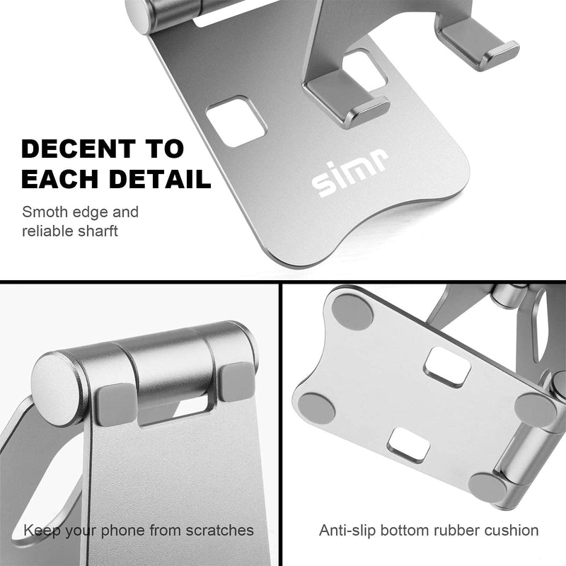  [AUSTRALIA] - 2 Pack Cable Clips and Adjustable Phone Holder