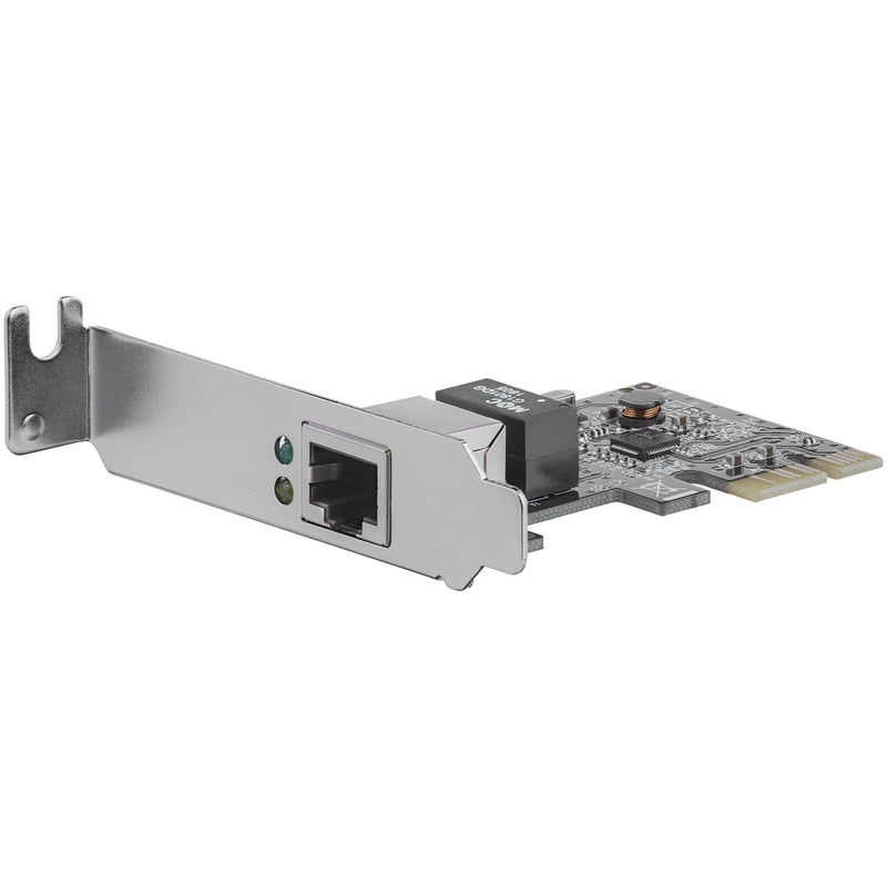  [AUSTRALIA] - StarTech.com 1 Port PCIe Network Card - Low Profile - RJ45 Port - Realtek RTL8111H Chipset - Ethernet Network Card - NIC Server Adapter Network Card (ST1000SPEX2L) 1.9" x 0.7" x 2.8" PCI Express