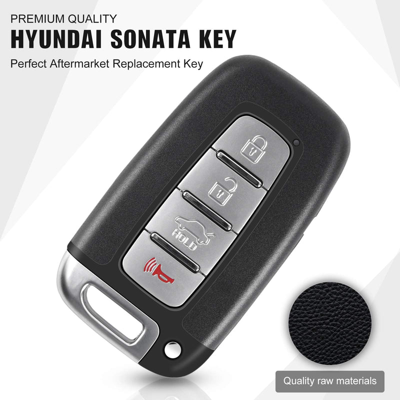 Key Fob Fit for Hyundai Sonata Azera 2011-2014/ Equus 2012-2013/ Genesis 2009-2014 Flip Remote Compatible with Kia Optima 2011-2013/ Soul 2011-2013 Smart Fob 315 MHz (SY5HMFNA04) 2015 Sonata Hybird - LeoForward Australia