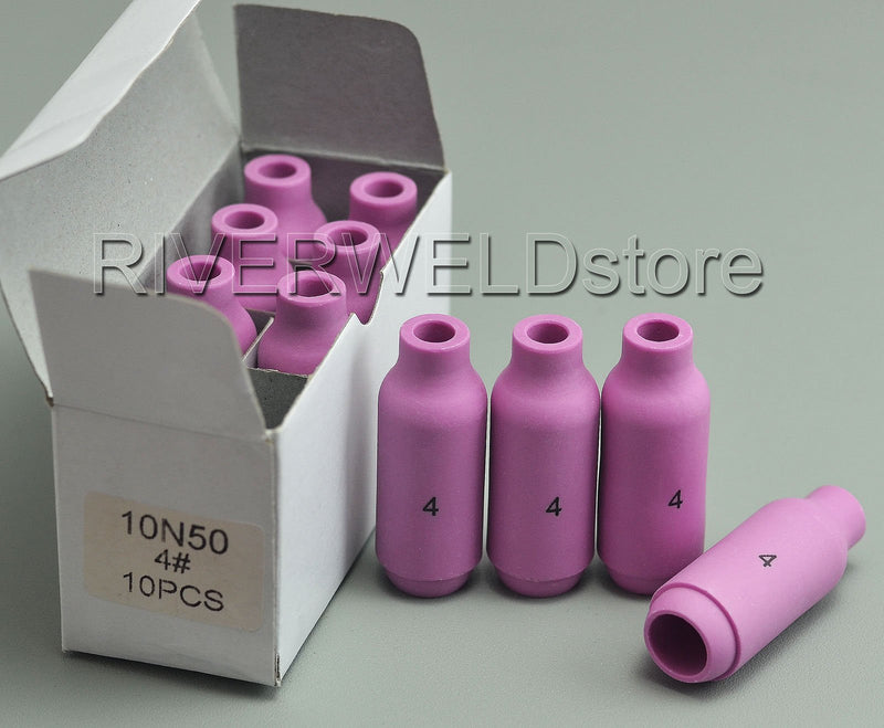  [AUSTRALIA] - TIG Alumina Nozzles Ceramic Shield Cup 10N50 Fit DB PTA SR WP 17 18 26 TIG Welding Torch 10pk