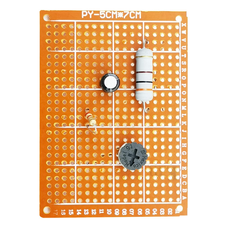  [AUSTRALIA] - 15Pcs PCB Protoboards,YUNGUI 5X7cm 1-2-3 Perf Board Circuit Board Strip for Electronic Project and Electronic Experiment