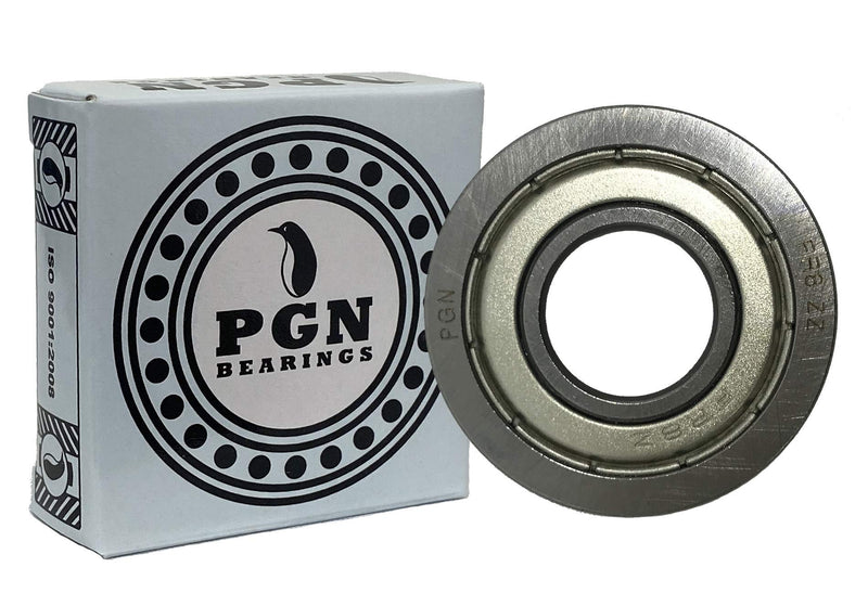 [AUSTRALIA] - (10 Pack) PGN - FR8-ZZ Metal Shielded Flanged Ball Bearing - 1/2"x1-1/8"x5/16" - Chrome Steel