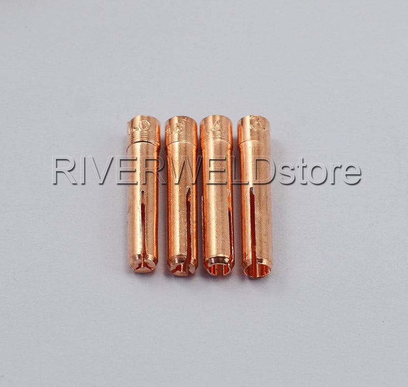  [AUSTRALIA] - RIVERWELD TIG Gas Lens Collet Body Accessory Fit SR WP 9 20 25 TIG Welding Torch 13pcs