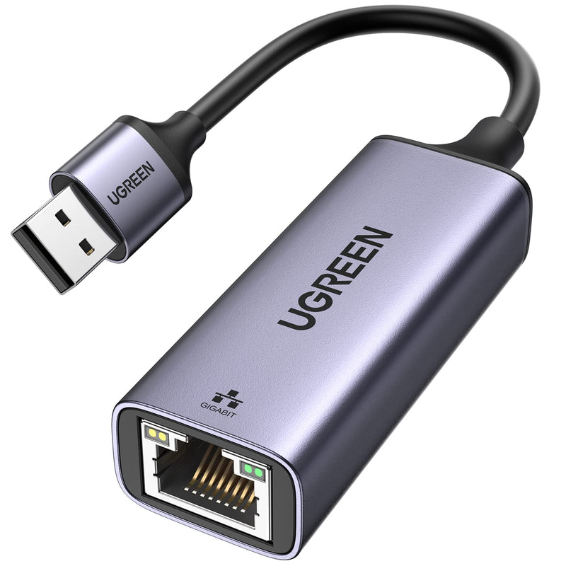  [AUSTRALIA] - UGREEN USB 3.0 to Ethernet Adapter Gigabit Network Adapter Compatible with Nintendo Switch, Windows, MacOS, Linux, and More