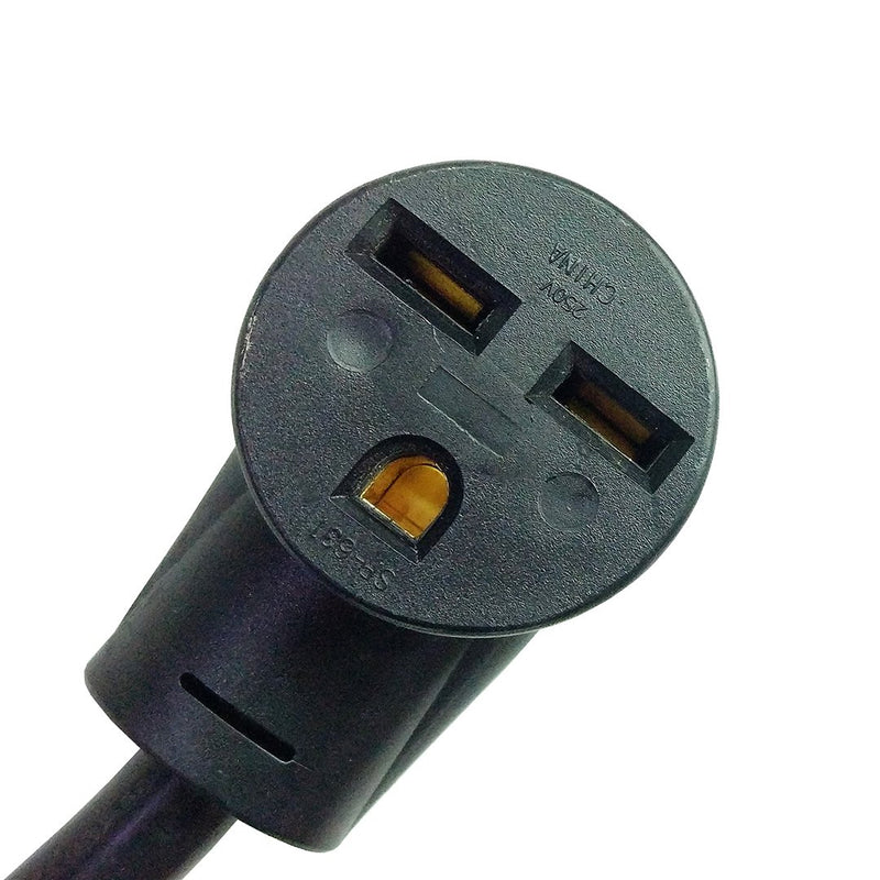  [AUSTRALIA] - Parkworld 886450 Welding 30A Adapter cord L6-30 Plug 3-Prong Male to 6-30 Receptacle Female