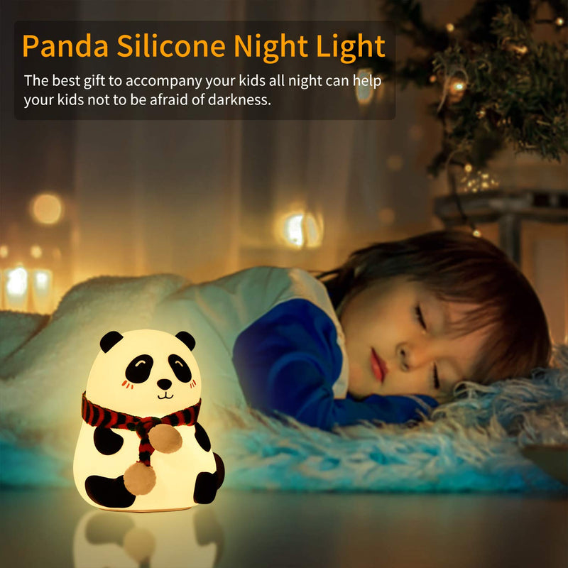  [AUSTRALIA] - Cute Silicone Night Light, Christmas Gifts for Kids Toddler Baby, LED Baby Nursery Lamp for Kids Bedroom, Multicolor Changing, Touch Control (Eyelash)