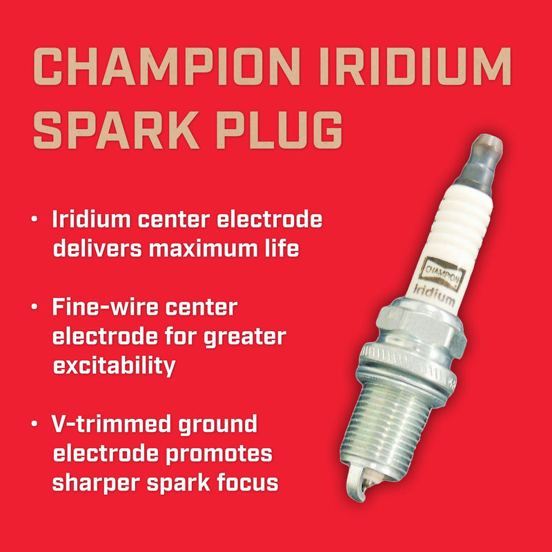 Champion Champion Iridium 9801 Spark Plug (Carton of 1) - LeoForward Australia