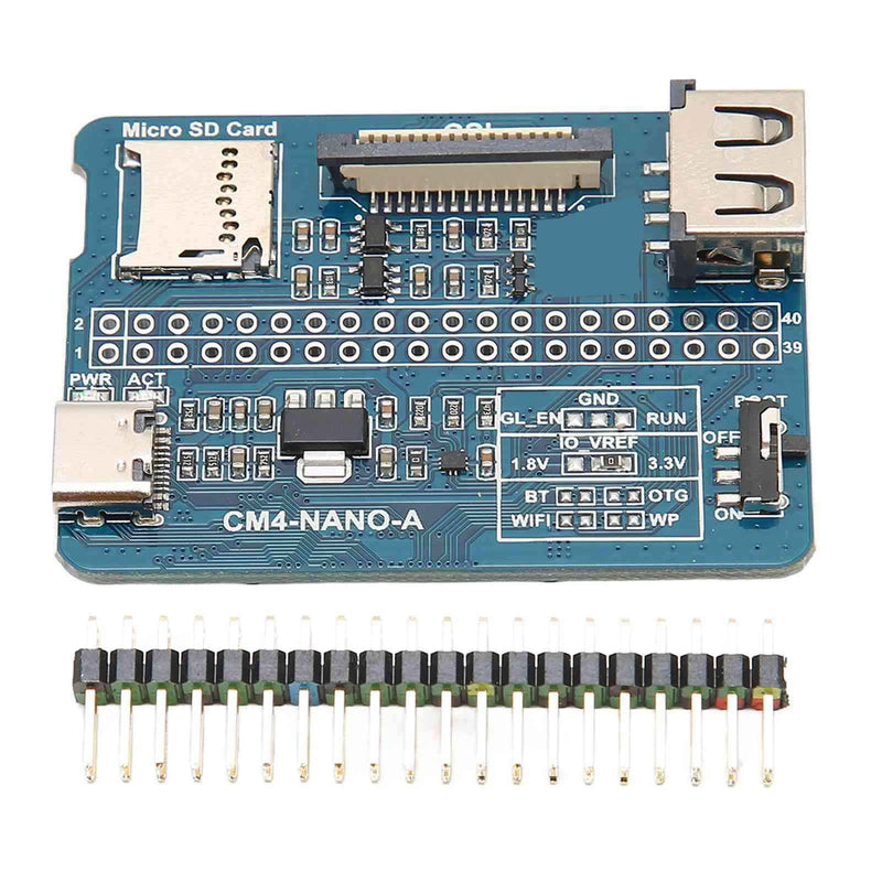  [AUSTRALIA] - Mini Base Board for Raspberry Pi Compute Module 4, Cm4 B to B Connector Quad Core Cm4 Ultra Mini Expansion Board for Web Application Development