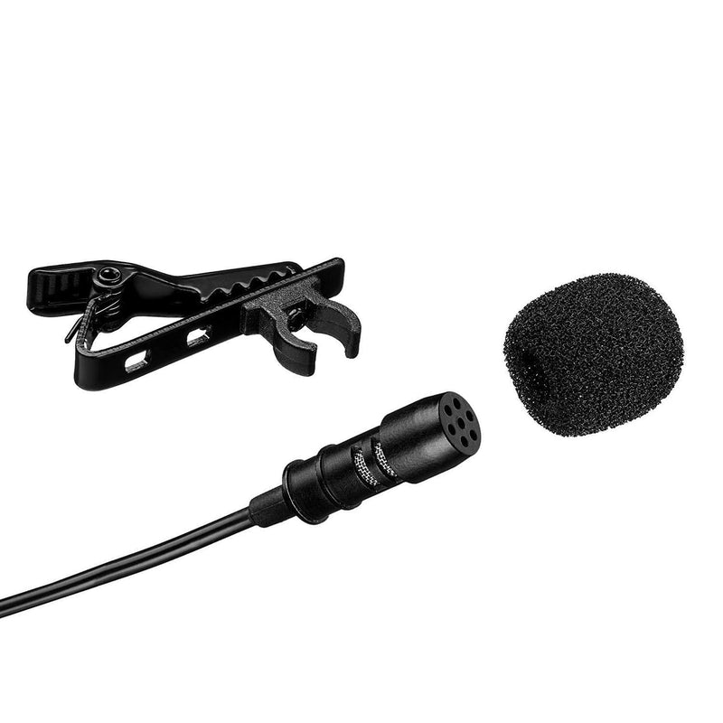  [AUSTRALIA] - 18Pcs Lapel Microphone Replacement Kit - 6Pcs Lapel Microphone Metal Tie Clips Lavalier Microphone Replacement, 6Pcs Foam Windscreen Cover and 6Pcs Plastic Wire Clips