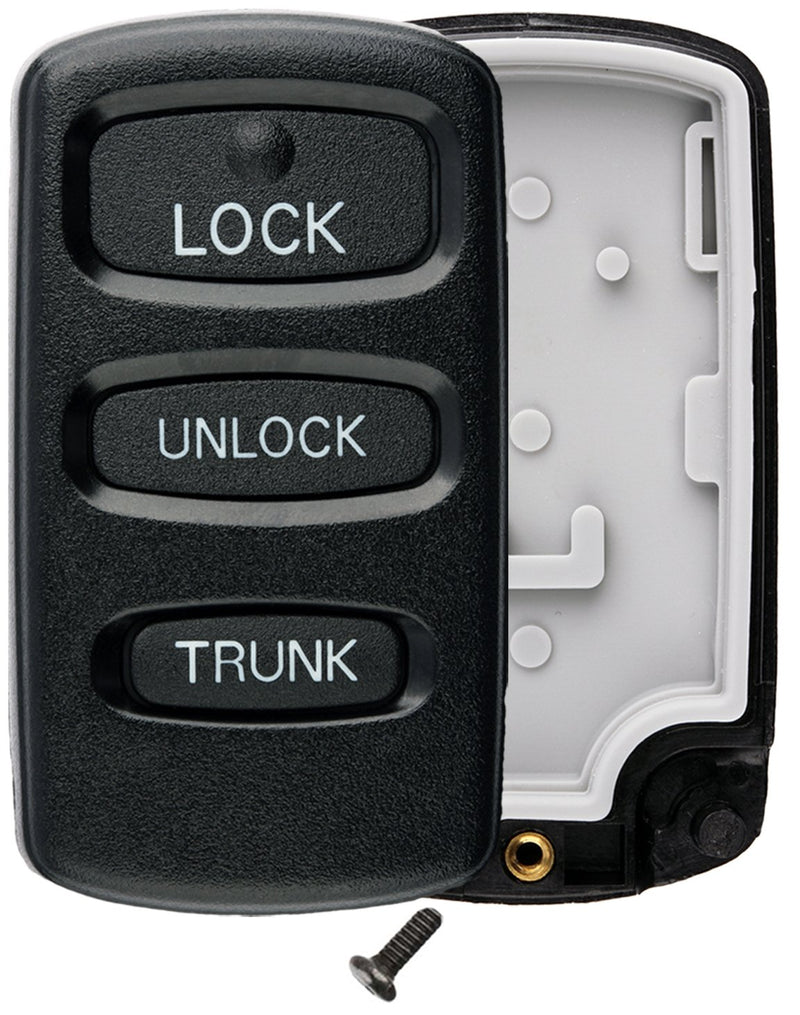  [AUSTRALIA] - KeylessOption Keyless Entry Remote Key Fob Case Shell Button Pad Outer Cover Repair For Mitsubishi