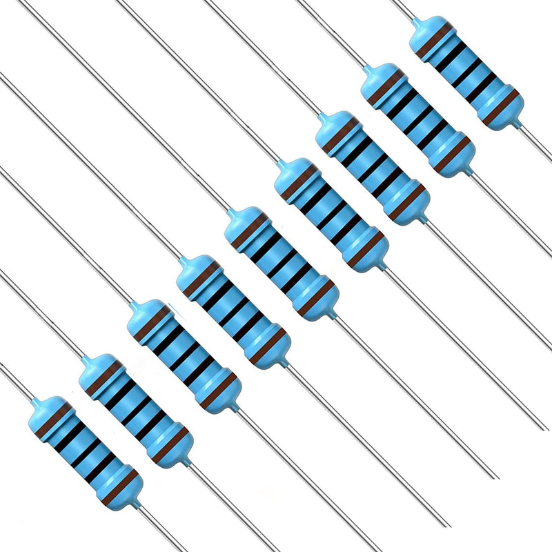  [AUSTRALIA] - Chanzon 100 Ω ohm 1/4W (0.25W) 100pcs Metal Film Fixed Resistor 0.01 ±1% Tolerance 100R MF Through Hole Resistors Current Limiting Rohs Certificated [1-4ZC03] 100 ohm