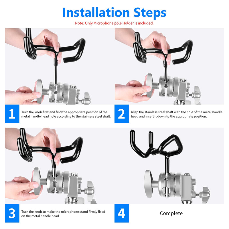  [AUSTRALIA] - Neewer Metal Microphone Boom Support Holder